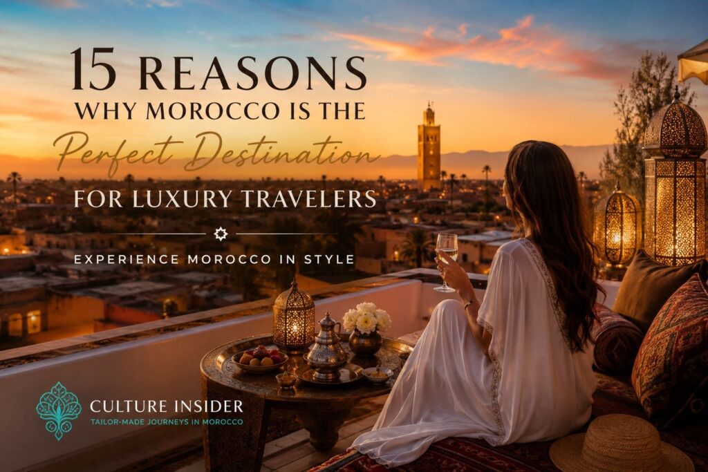 15 Reasons Why Morocco Is the Perfect Destination for Luxury Travelers (2026 Guide)