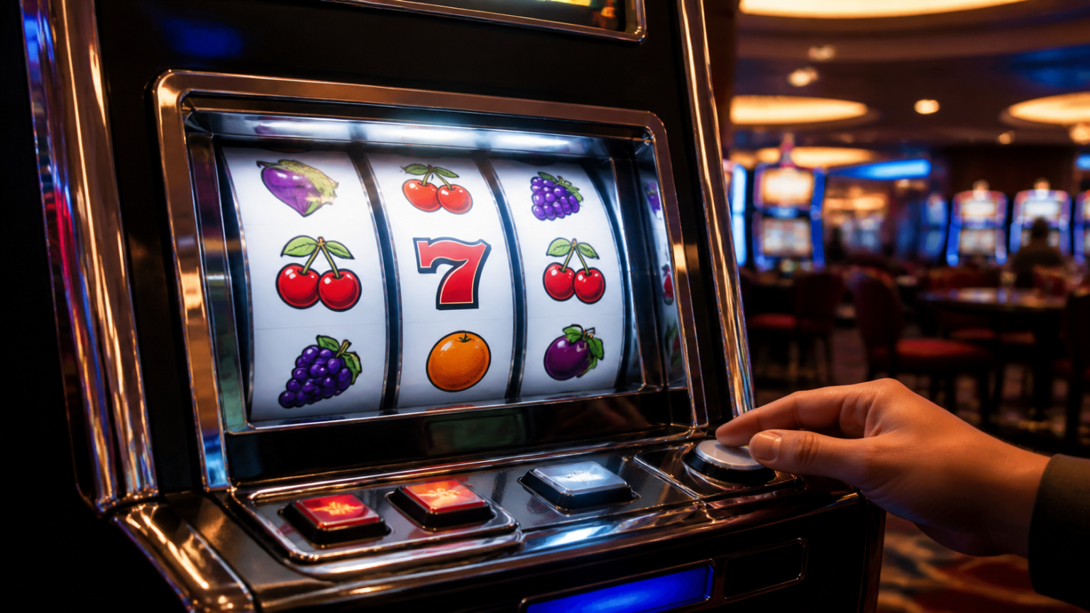Slot Online Malaysia: A Practical Guide for Players Casino slot machine with colorful reels